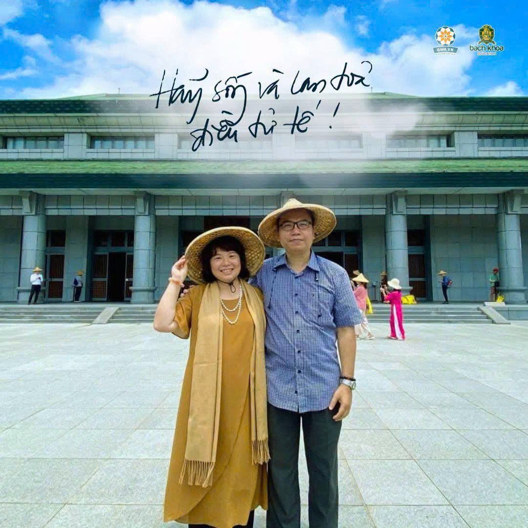 Cô Nguyễn Đoàn Kim Sơn và Thầy Trần Việt Quân