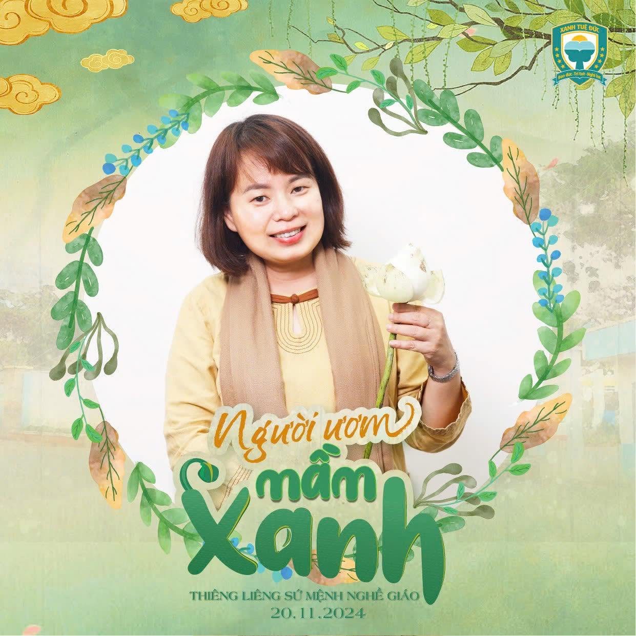 Cô Nguyễn Đoàn Kim Sơn — Người ươm mầm Xanh